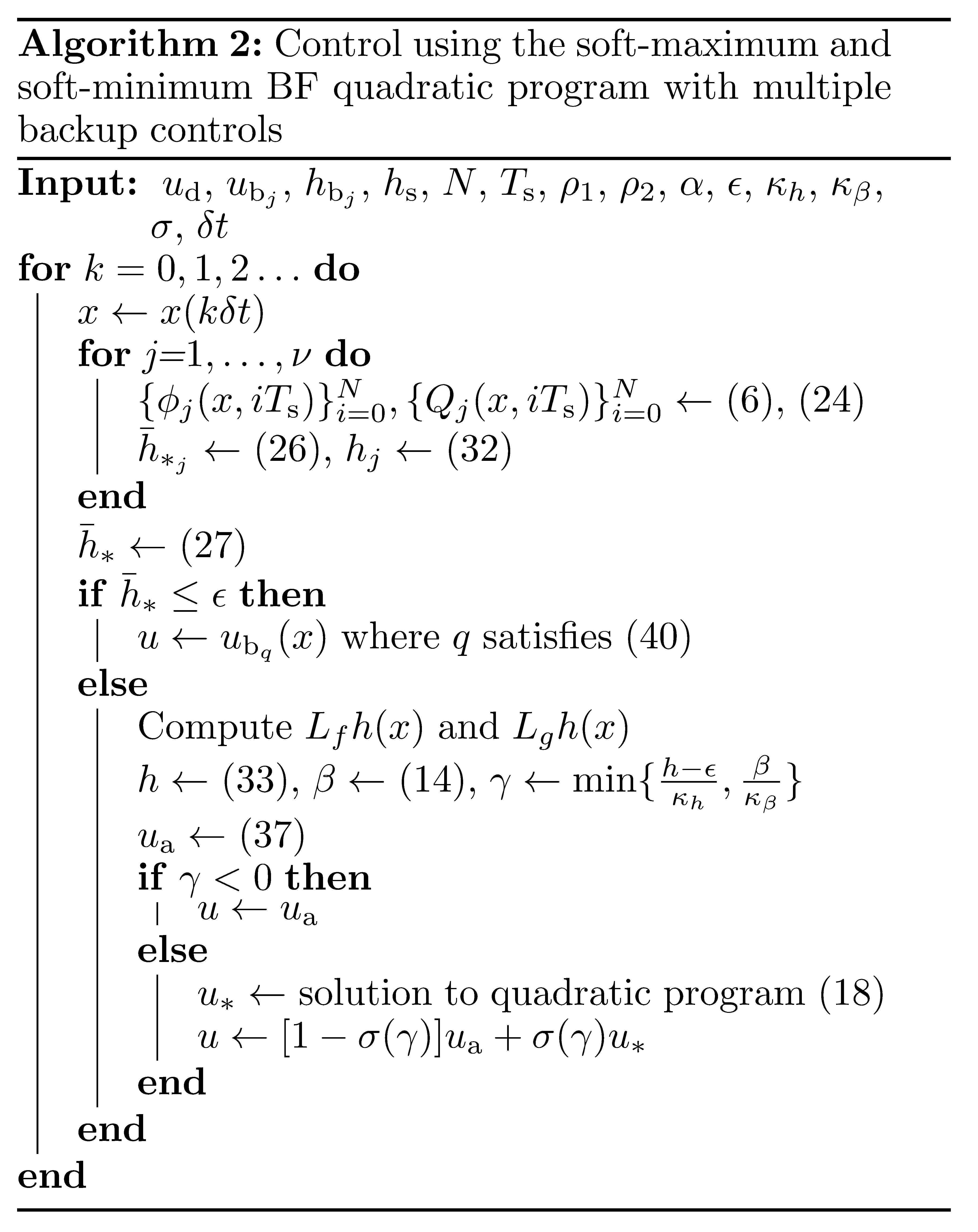 Algorithm Multiple Backup
